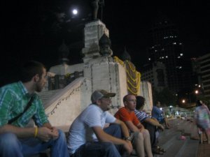 On our way to the night market